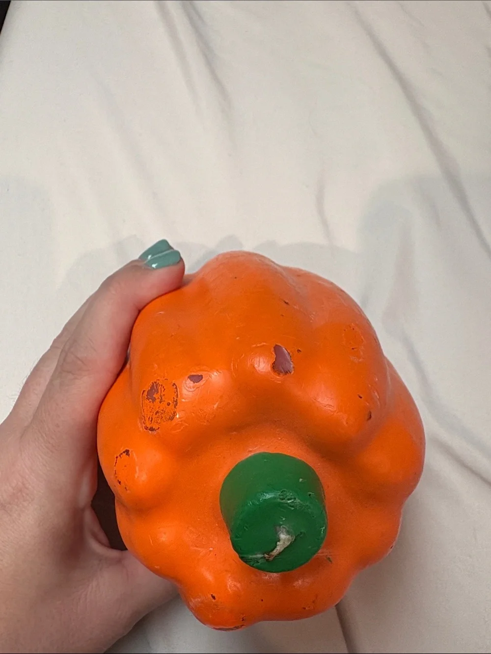 Halloween Pumpkin and Ghost Decorative Candles - Orange & Cream